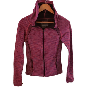 IAB Mfg  Becoming mfg hooded track jacket in M